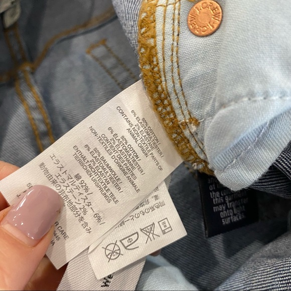 J.Crew Billie High Rise demi-boot crop jean in Bergen wash Size 31 - Picture 8 of 9